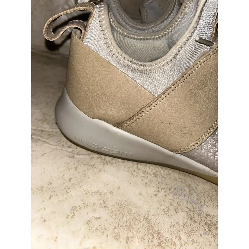 Nike Air Zoom Nikelab Cross Training Tan Color Low Top Athletic Sneakers Size 9